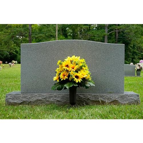 【並行輸入品】Plastic Grave Vase for Cemetery Flowers   Sturdy Spikes Plasticの画像