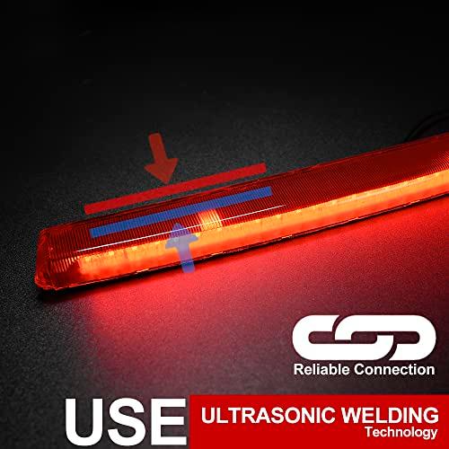 【並行輸入品】ハイマウントブレーキライト レッドレンズ フル LED リアハイレバー サード 3Rd ブレーキ ストップ ライト ランプ に適合_9