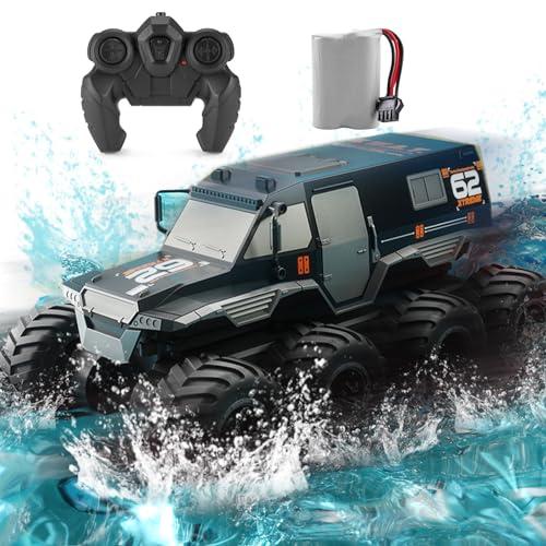 並行輸入品】1:12スケール 8WD 水陸両用RCトラック 2.4G オフ