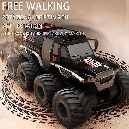 【並行輸入品】KB KAIBO 8WD 水陸両用モンスタートラック 2.4G オフロード 防水 1:12 ビッグリモートコントロールカー 男の子の画像