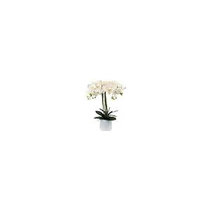 【並行輸入品】SN Decor 造花 盆栽 セラミック花瓶付き 鮮やかな蘭の花のアレンジメント 胡蝶蘭 ポット ホーム オフィス 装飾 テー_2