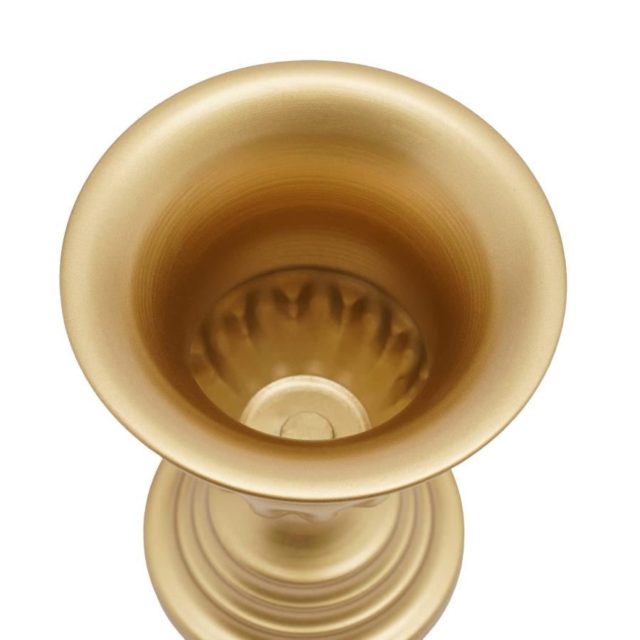 【並行輸入品】Gold Metal Urn Planter Compote Vase 10 Pcs Wedding Centerpiece_9