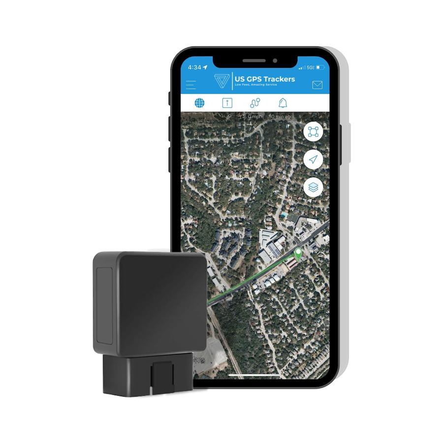 【並行輸入品】US GPSトラッカー   OBD 2 GPSトラッカー 車両用 月額わずか5ドル 4G LTE 車両位置 旅行履歴 運転アラート | 