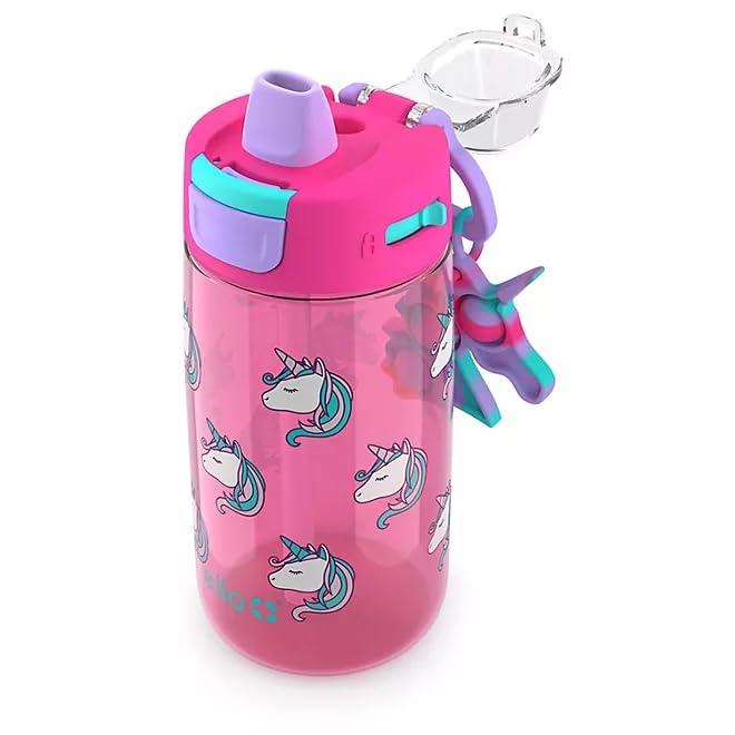 【並行輸入品】Ello Colby Pop! 14oz Tritan Kids Water Bottle with Fidget Toy, 3の画像
