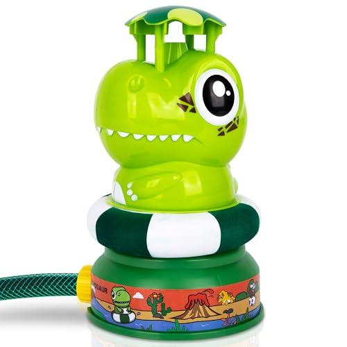【並行輸入品】ArtCreativity 恐竜ウォーターロケットランチャー 子供用 恐竜スプリンクラー 裏庭やアウトドアの楽しみに 屋外で楽しむの画像