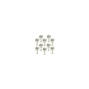 【並行輸入品】DNYSYSJ 10 Crystal Flower Holders, Wedding Table Centerpiece Vasの画像