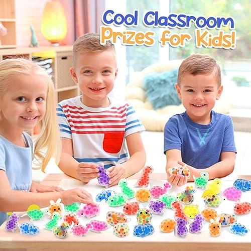 【並行輸入品】ミニフィジェットアニマルスクイーズおもちゃ:55個 小さなおもちゃ 子供用景品 パーティー記念品 ウォータービーズ ストレスボール |  | 07