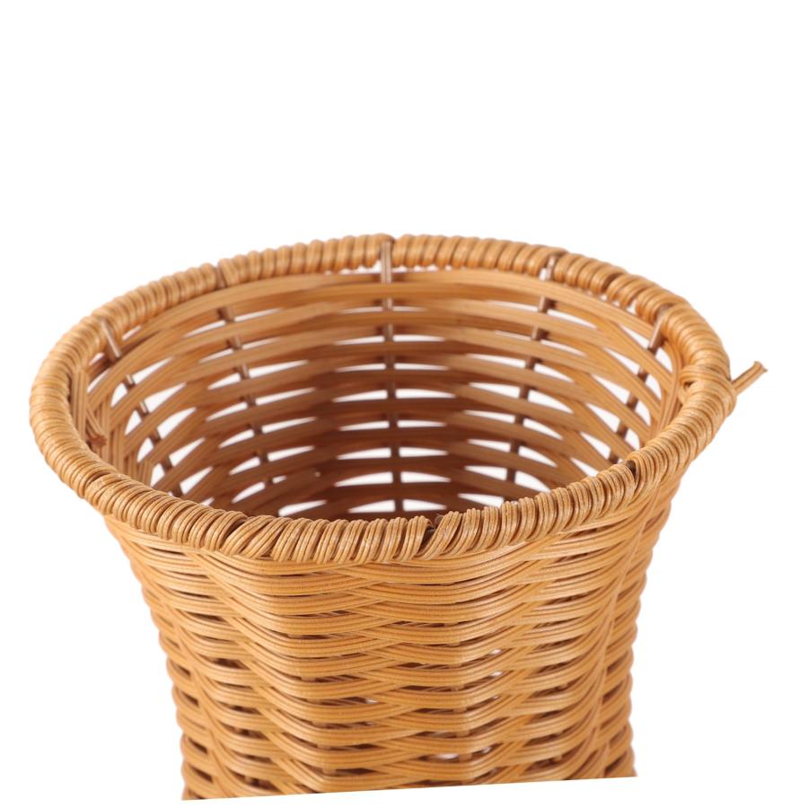 【並行輸入品】EXCEART Rattan Vase Decorative Flower Bottle Farmhouse Vase Chin_3