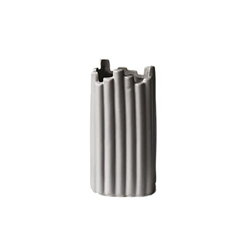 【並行輸入品】Vase Nordic Floor Vase Ceramic Flower Pot Decorative Flower Cont_1