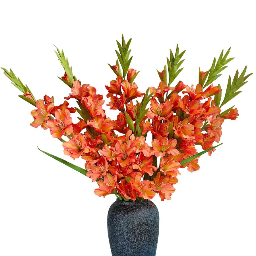 並行輸入品】Raxcelivia 6個パック グラジオラスの花 造花蘭植物 長い