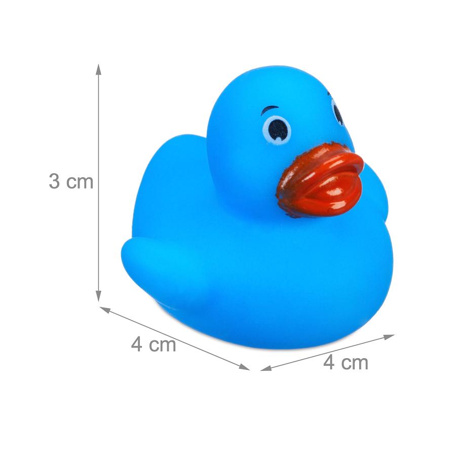【並行輸入品】Relaxdays Bath Ducks, Set of 48, Children's Toys, 6 Different Coの画像