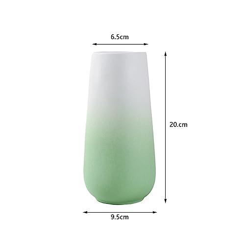 【並行輸入品】Mini Flower Vase Minimalism Style Modern Boho Vase, Gradient Gre_4