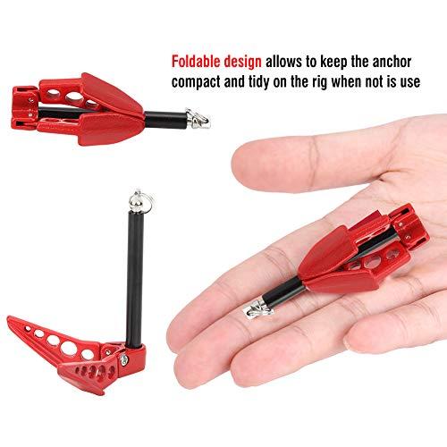 【並行輸入品】1/10 RCクローラー 車 メタル フォールドアップ アンカー ウインチ アースツール Axial SCX10 D90 CC01 |  | 04