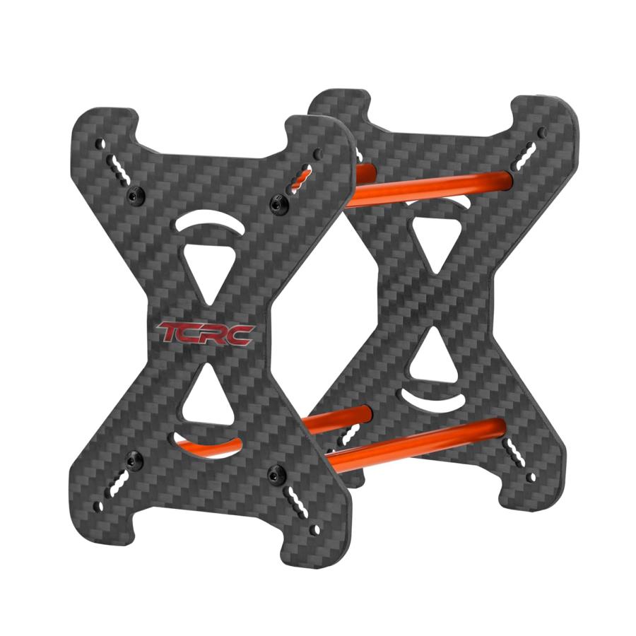 【並行輸入品】TCRC カーボンファイバー 1インチ ホイール タイヤラック 1/18 1/24 RCクローラーカー SCX24 AX24 TR |  | 09