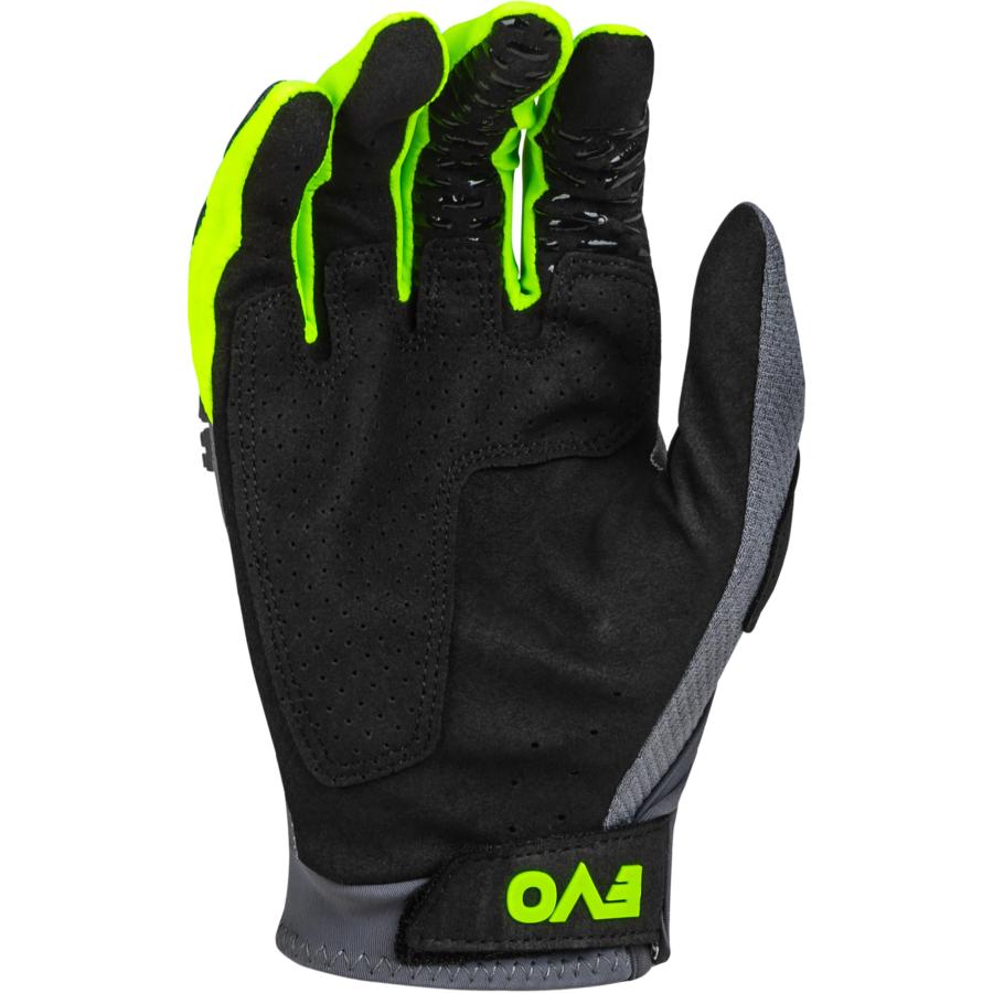 【並行輸入品】Fly Racing ユースエボリューショングローブ (ブラック/レッド、ユースラージ) FLY RACING Youth Evo