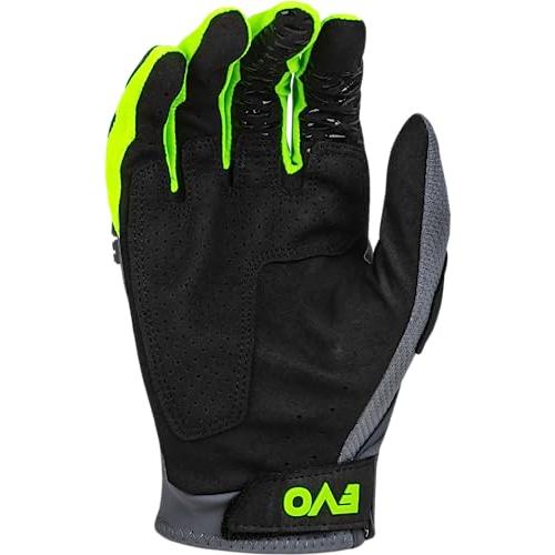 【並行輸入品】Fly Racing ユースエボリューショングローブ (ブラック/レッド、ユースラージ) FLY RACING Youth Evo