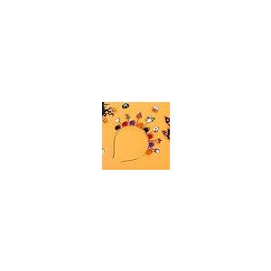 【並行輸入品】HSWE Halloween Headbands Funny Witch Hat Pumpkin Spooky Ghost BO