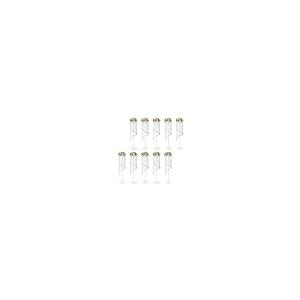 【並行輸入品】10 Pcs Tabletop Crystal Flower Stand, Clear Acrylic Tall Vase Flの画像