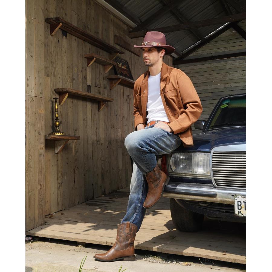 並行輸入品】Dixhills カウボーイブーツ メンズ ウエスタンブーツ