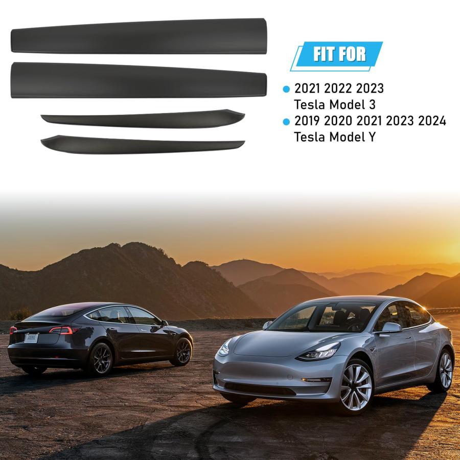 並行輸入品】F FINEC モデル3モデルYダッシュボードカバーとドアトリム
