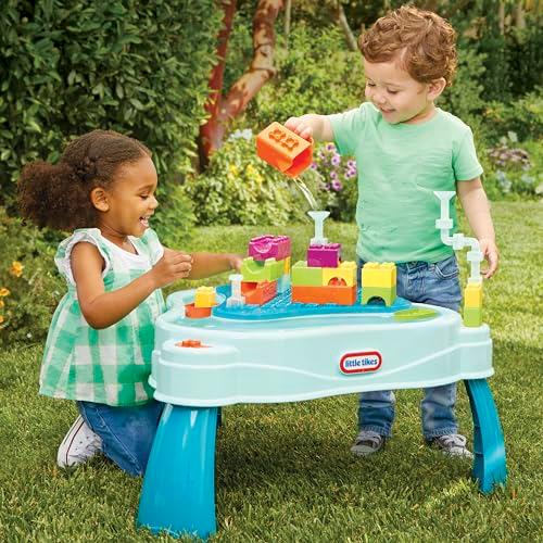 【並行輸入品】Little Tikes Build \u0026 Splash Water Table with 25 Piece Accessorieの画像