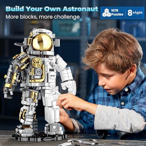【並行輸入品】HBUDS Stem Kits Space Exploration Astronaut Toys, Building Kit,の画像
