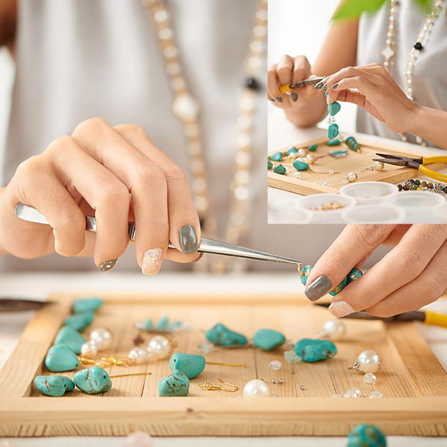 【並行輸入品】YDJIA ハンドメイドターコイズネックレス レディース 本物のターコイズジュエリー ターコイズペンダントネックレス ウエスタンジ |  | 06