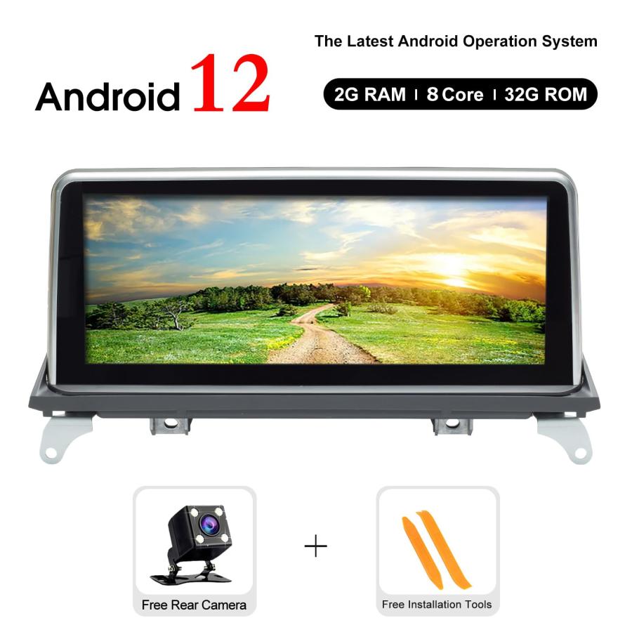 【並行輸入品】Car GPS Navigator Android 12 Auto Stereo for BMW X5 E70 X6 E71 w_3