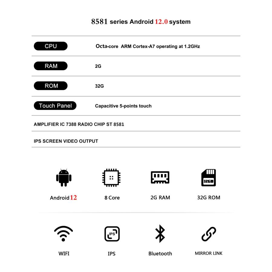 【並行輸入品】Car GPS Navigator Android 12 Auto Stereo for BMW X5 E70 X6 E71 w_6