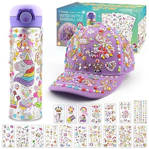 【並行輸入品】Crafts Gifts for Girls Kids 6 12 Decorate Your Own 17oz Water Boの画像