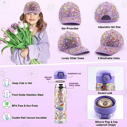 【並行輸入品】Crafts Gifts for Girls Kids 6 12 Decorate Your Own 17oz Water Boの画像