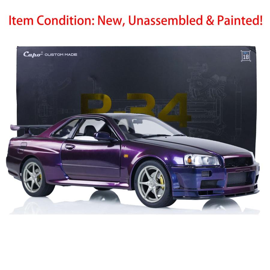 1:8 Rc ドリフトカー GTR R34 RTRリモートコントロール 1:8 Rc ドリフトカー GTR R34 RTRリモートコントロール