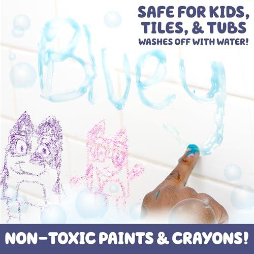 【並行輸入品】Bluey Bath Creations, 9 Piece Bluey Activity Set, Fun Bluey Bathの画像