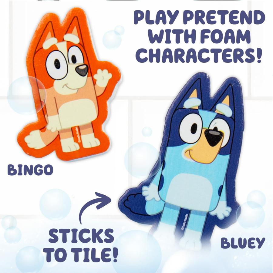 【並行輸入品】Bluey Bath Creations, 9 Piece Bluey Activity Set, Fun Bluey Bathの画像
