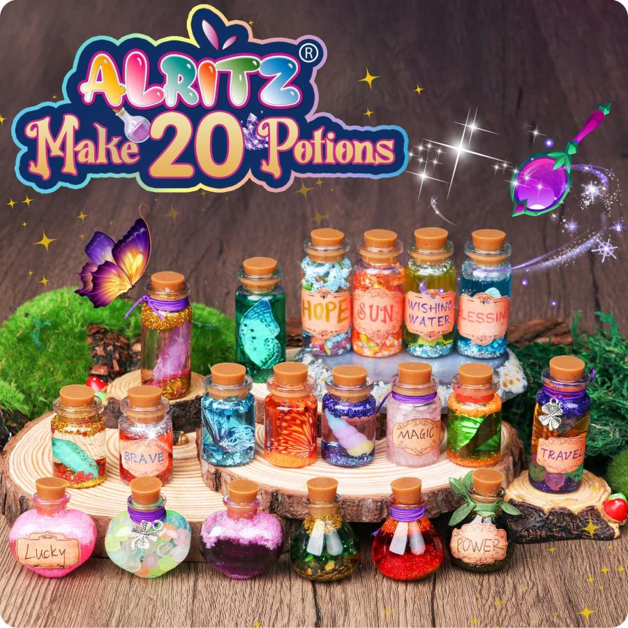 【並行輸入品】Alritz フェアリーポーションキット マジックミックスキット ボトル20本、父の日デコレーションガーデンクラフト誕生日ギフ_3
