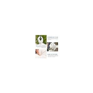 【並行輸入品】PNAEUT Modern Style Hanging Chair for Bedroom with 2 Cushions an_8