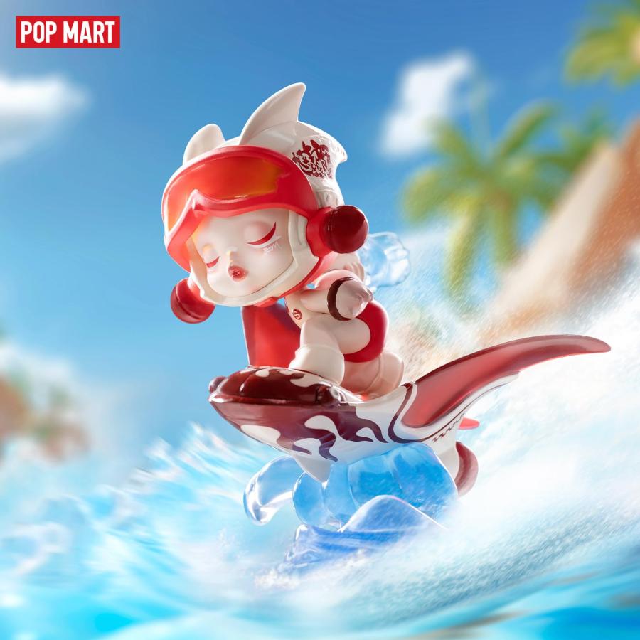 【並行輸入品】POP MART ウォーターパーティー ブラインドボックスフィギュア ランダムデザイン モダンなホームデコレーション用おもちゃセッの画像