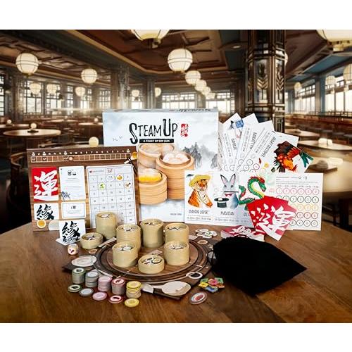 【並行輸入品】KTBG 戦略ボードゲーム スチームアップ 点心の饗宴 Steam Up: A Feast of Dim Sum by KTBG，_4