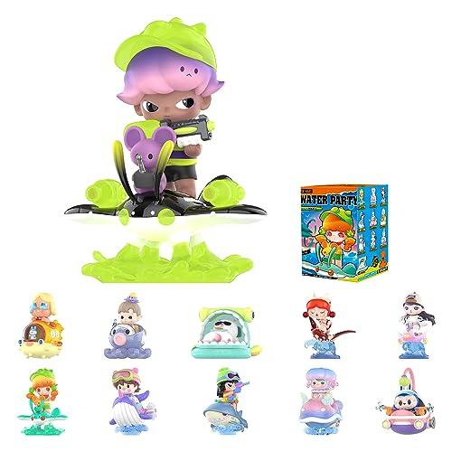 POPMART ウォーターパーティー Labubu 入り 並行輸入品】POP MART Water Party Blind Box Figures, Random Design