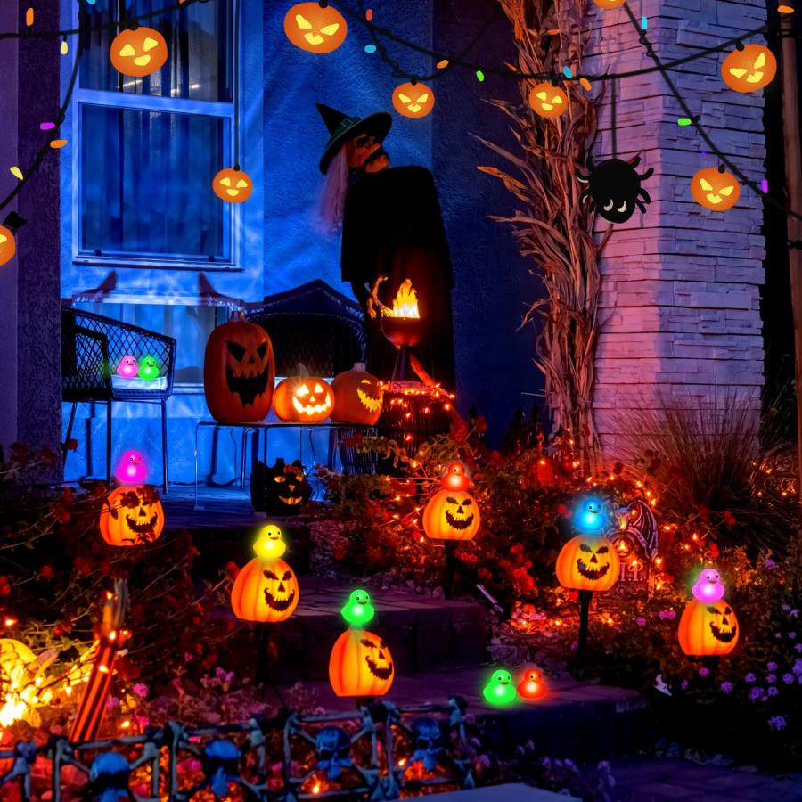 【並行輸入品】Deekin LEDライトアップラバーダック 2インチ ミックスカラー かわいい小さなアヒル 光るおもちゃ アヒル 誕生日パーティ |  | 09