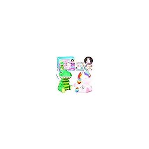 【並行輸入品】自分でペイント 恐竜 \u0026 ユニコーン ナイトライト アートキット 子供用 創造的なアート クラフト 4 12歳の女の子 女の子用の画像