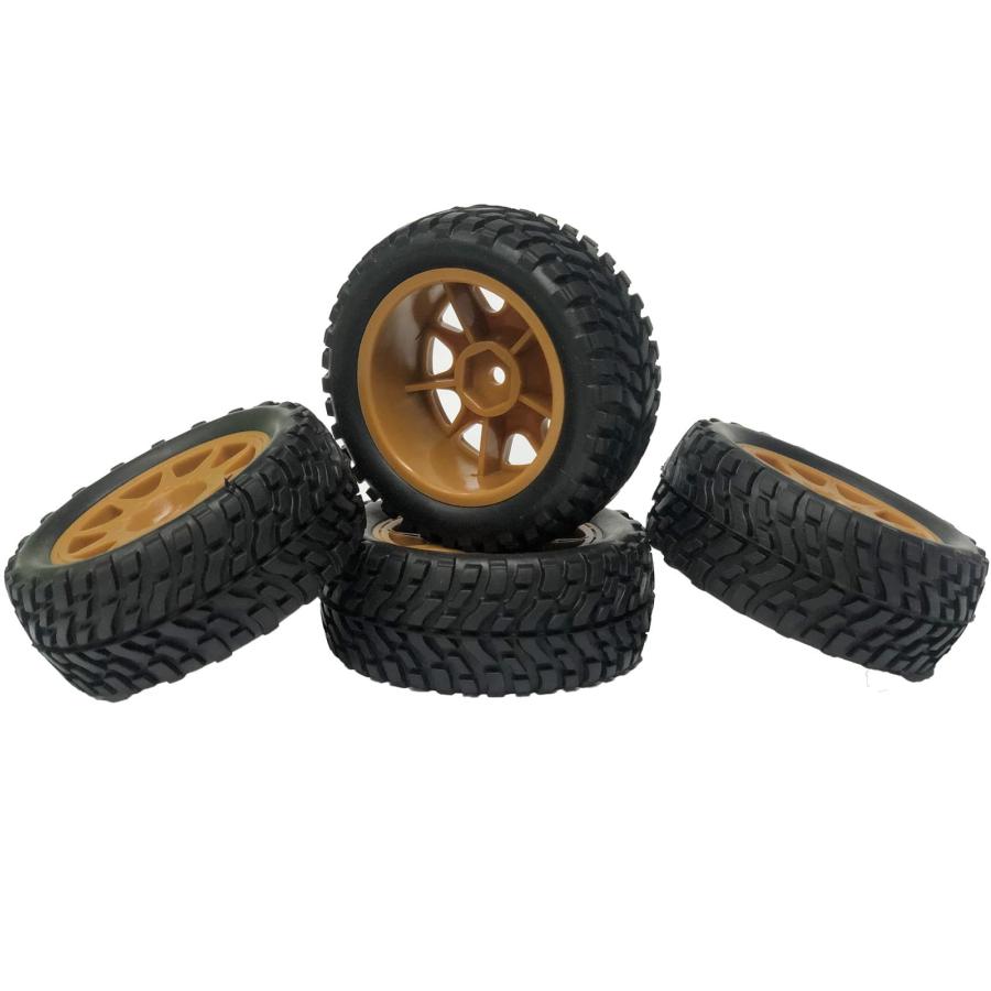 【並行輸入品】LAFEINA 75mm ゴムタイヤとプラスチックホイールリム 交換部品 1/10 HSP 94123 HPI京商タミヤ RCオン |  | 03