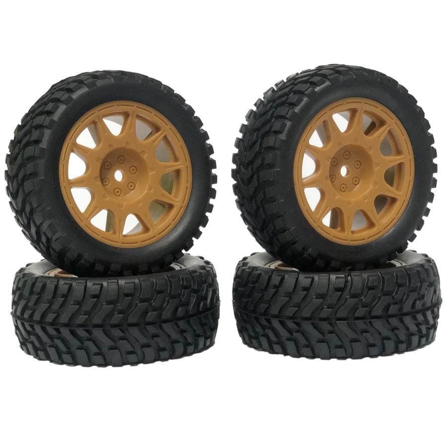 【並行輸入品】LAFEINA 75mm ゴムタイヤとプラスチックホイールリム 交換部品 1/10 HSP 94123 HPI京商タミヤ RCオン |  | 09