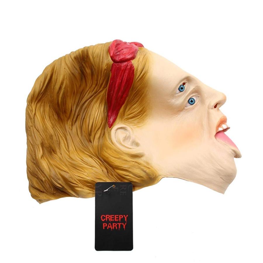 【並行輸入品】Party Favors Novelty Halloween Costume Party Latex Head Woman Do