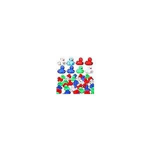 【並行輸入品】Hiboom 200 Pcs Christmas Bath Toys Rubber Ducks for Boys Girls S_2