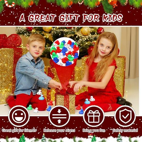 【並行輸入品】Hiboom 200 Pcs Christmas Bath Toys Rubber Ducks for Boys Girls S_7