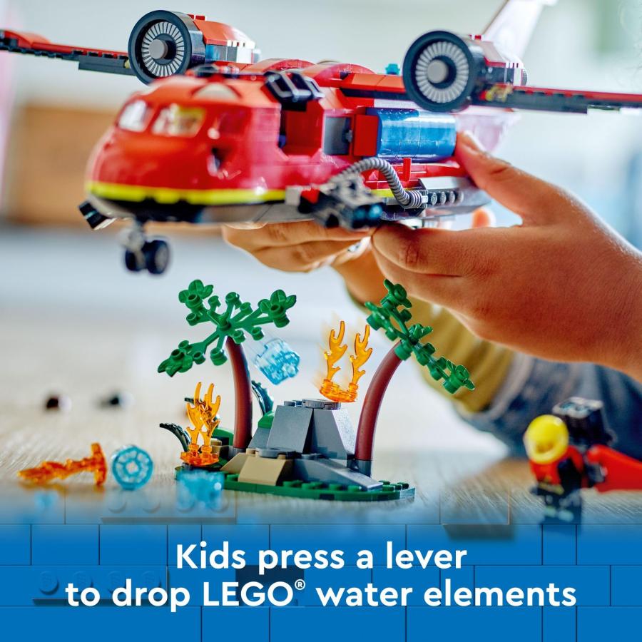 【並行輸入品】LEGO City Fire Rescue Plane Toy for Kids and Fans of Firefighterの画像
