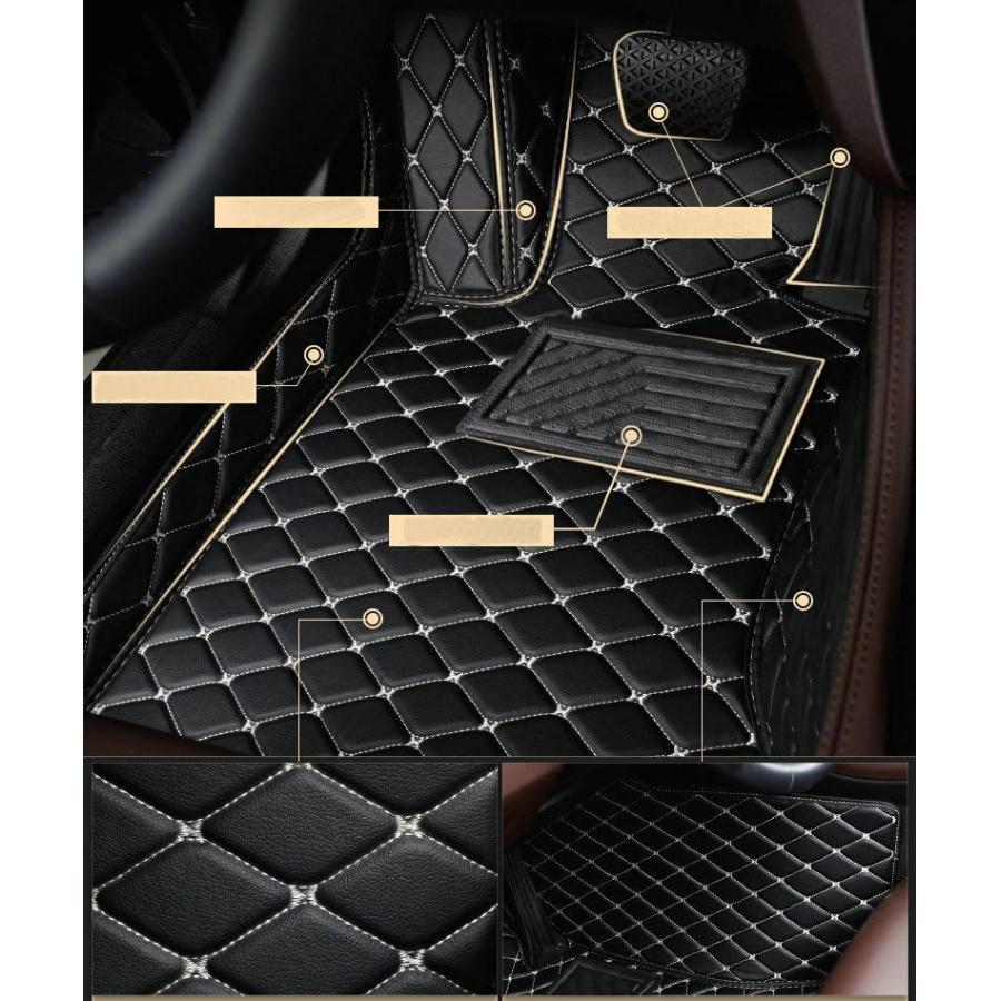 【並行輸入品】SLFCWA Custom Car Floor Mat Compatible with BMW Mercedes Benz Toの画像