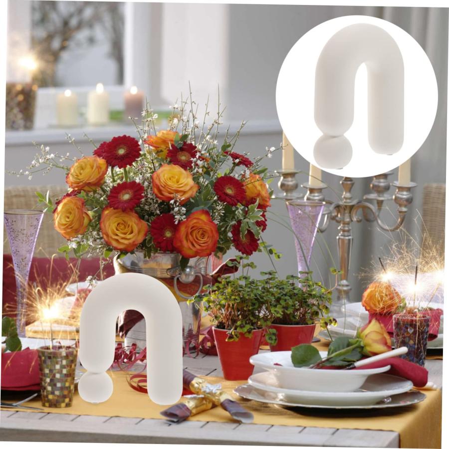 【並行輸入品】BESTOYARD 3pcs Flower Decoration Desk Topper Dining Table Decor_6