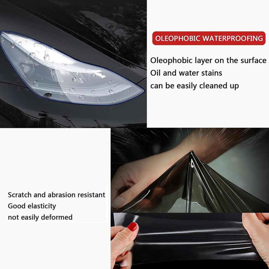 【並行輸入品】車のヘッドライト保護フィルム に適合する ベンツ C クラス W206 2022 現在 カーライトフィルム TPU ステッカー 車 |  | 02
